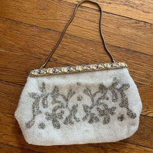 Vintage beaded purse with change purse
